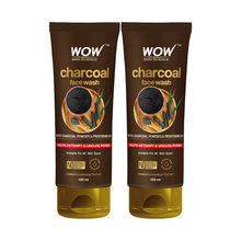 WOW Skin Science Charcoal Face Wash - Pack Of 2