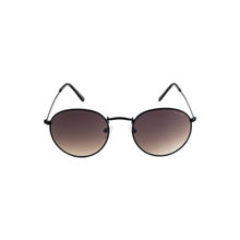 Opium Eyewear Unisex Brown Round Sunglasses with UV Protected Lens Unisex Sunglasses - OP-10099-C02