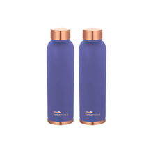 The Better Home Copper Bottle 950ml- Purple (Pack of 2)