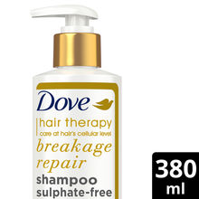 Dove Hair Therapy Breakage Repair Shampoo Sulphate and Parabens free With Nutri-Lock Serum