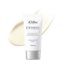 d'Alba piedmont Waterfull Essence Sun Cream, Vegan Lightweight, Broad Spectrum SPF 50+, Glowy