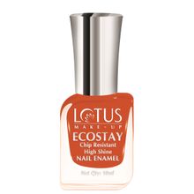 Lotus Make-Up Ecostay Nail Enamel Maroon Love, Easy to Apply & Glossy Finish