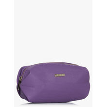 Toniq Purple Textured Makeup Bag