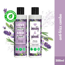 Love Beauty & Planet Natural Argan Oil And Lavender Anti-frizz Smoothening Shampoo & Conditioner