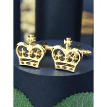 PELUCHE Epic Kings Crown Cufflinks for Men