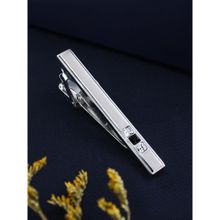 PELUCHE The Bling Bar - Silver Tie Pin for Men