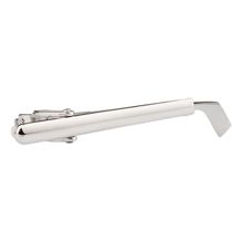 The Tie Hub Wedge Silver Golf Stick Tie Bar