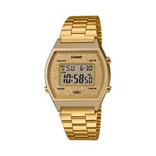 Casio D188 Vintage Gold Band(b640wgg-9df) Digital Watch-for Unisex