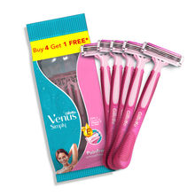 Gillette Simply Venus Hair Removal Razor for Women - ( 4s + 1) skin Love
