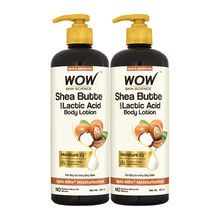 WOW Skin Science Shea & Cocoa Butter Moisturizing Body Lotion - Pack Of 2