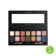 Sigma Beauty Untamed Eyeshadow Palette With Dual Ended Brush