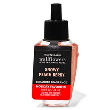 Bath & Body Works Snowy Peach Berry Wallflowers Fragrance Refill