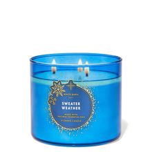 Bath & Body Works Sweater Weather 3 -Wick Candle