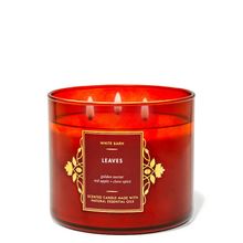 Bath & Body Works Leaves 3 -Wick Candle