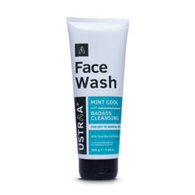 Ustraa Face Wash For Men - Dry To Normal Skin (Mint Cool)