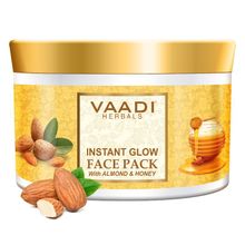 Vaadi Herbals Instant Glow Face Pack With Almond And Honey