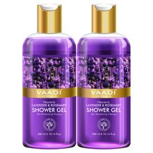 Vaadi Herbals Heavenly Lavender & Rosemary Shower Gel (Pack of 2)