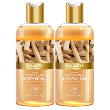 Vaadi Herbals Divine Honey & Sandal Shower Gel (Pack of 2)