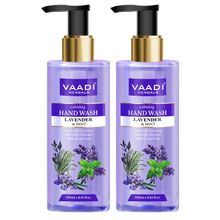 Vaadi Herbals Calming Lavender & Mint Deep Moisutirizing Hand Wash - Pack of 2