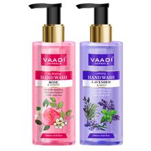 Vaadi Herbals Very Aromatic Luxurious Rose & Lavender Handwash - Pack of 2