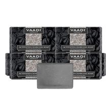 Vaadi Herbals Activated Charcoal Soap - Pack of 6