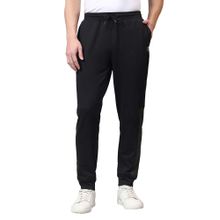 Cantabil Men Solid Black Casual Track Pant