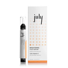 July Brightening Face Serum, 10% Vit C, Niacinamide, Vit B5, Glowing Skin
