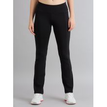 SKECHERS Women Flared with Pockets Black Sweatpant
