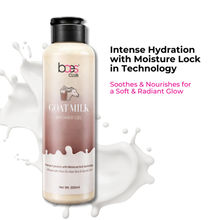 Baes Club Goat Milk Shower Gel With Olive Oil & Glycolic Acid For Intense Hydration & Moisturising