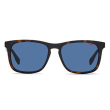 Hugo Men Blue Rectangle Sunglasses (54)