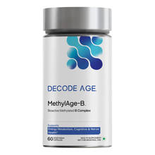Decode Age Methylated Vitamin B-Complex Supplement(Advanced Absorption) For Women & Men Capsules