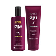 Streax Professional Canvoline Shampoo + Conditioner Hair Care Combo (Parabene & Sulphate Free)