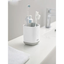 Joseph Joseph Easy Store Toothbrush Caddy Small Grey And White For Thin Kitchen