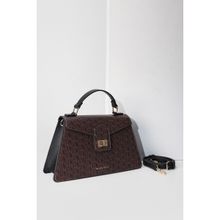 Allen Solly Women Brown Casual Handbag with Detachable Strap