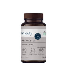 Miduty Vitamin B12 Methyl Folate Fast Absorption Methylcoblamin Vitamin B6