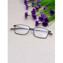 TED SMITH Unisex Grey Full Rim Rectangle Frame (51)