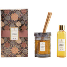Veedaa Candles French Vermeil Reed Diffuser Set