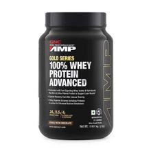 GNC AMP Gold Series 100% Whey Protein Advanced - Double Rich Chocolate