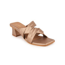 EK_agga Solid Metallic Heels