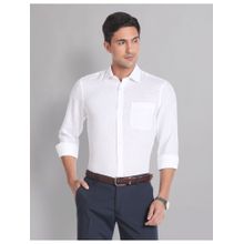 AD By Arvind Cutaway Collar Irish Linen Formal Shirt