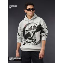 The Souled Store Official Kung Fu Panda The Hero Men Oversized Hoodie