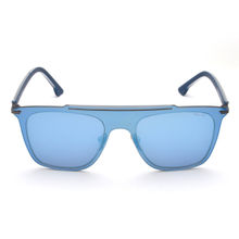 Police Sunglasses Square Blue for Men's (SPL581K 627B)