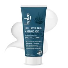 BAKE 10% Lactic Acid (AHA + Azelaic) Body Lotion For Pigmentation & Tan Removal
