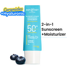 Dot & Key Blueberry Hydrating Barrier Repair Face Sunscreen SPF 50+ PA++++ - 100% No White Cast