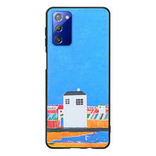 DOOBNOOB Sunny Beach Unique 3D Print Back Cover Case For Samsung Galaxy Note 20 (Sky Blue)