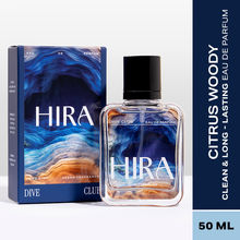 HIRA Dive Club Long-Lasting Eau De Parfum for Men (Fresh, Woody, Spicy, Musky)