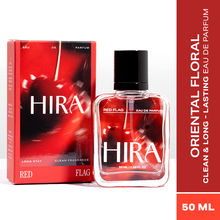 HIRA Red Flag Long-Lasting Eau De Parfum for Women (Tuberose, Patchouli, Floral, Woody)