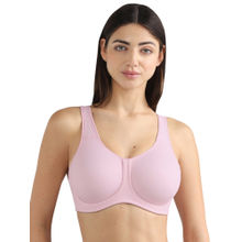 Wacoal Sport Non Padded Wired High Intensity Sports Bra-Light Pink