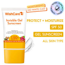 Wishcare Invisible Gel Sunscreen SPF 50+ Pa++++ Broad Spectrum With No White Cast