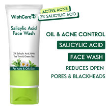 Wishcare 2% Salicylic Acid Face Wash With Aha, Greentea, Chamomile & Teatree For Oil & Acne Control